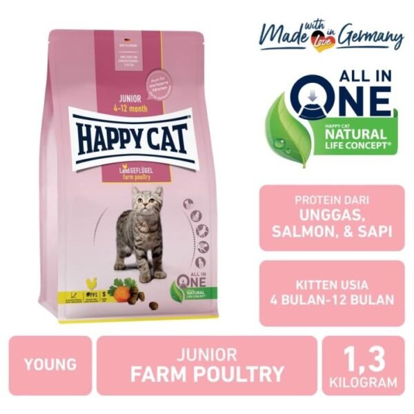 Happy Cat Kit Land Poultry - 1.3kg - Image 2