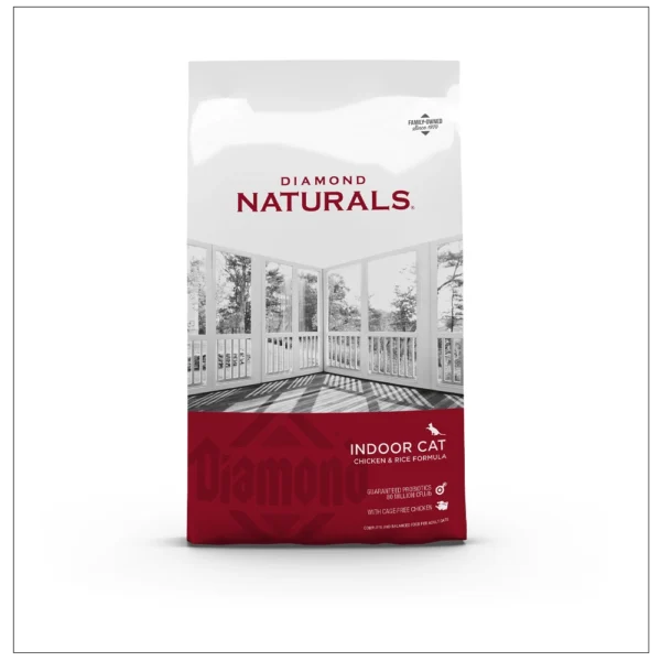 DIAMOND NATURALS INDOOR CAT CHICKEN & RICE FORMULA 1KG