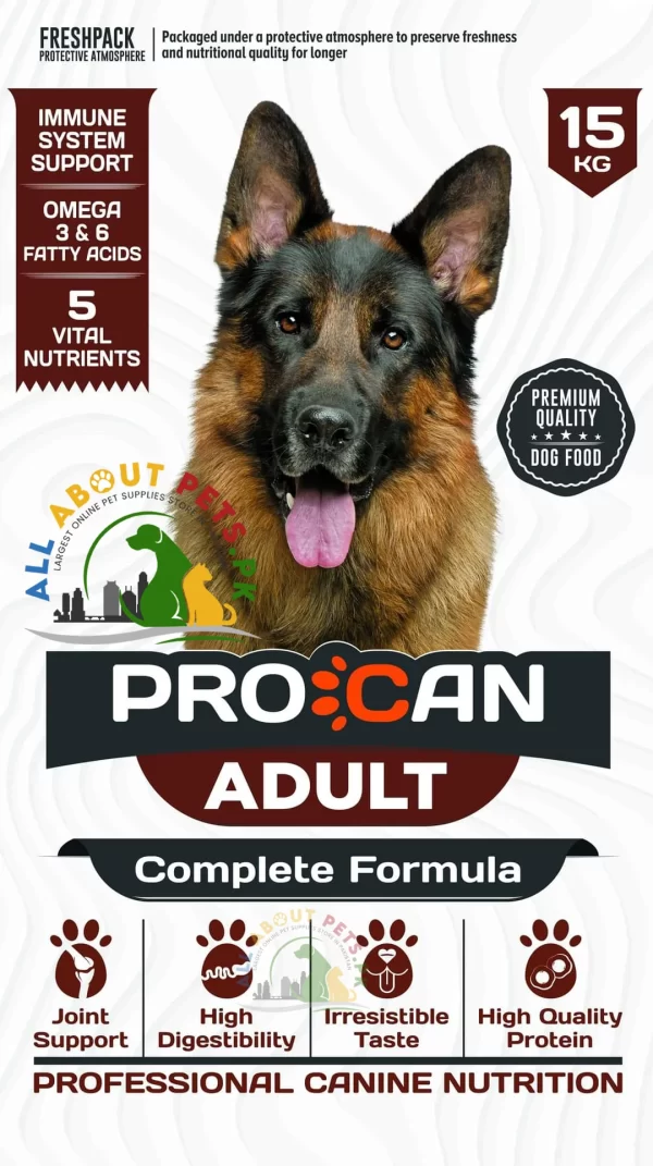 Procan Adult Dog Food - 15Kg