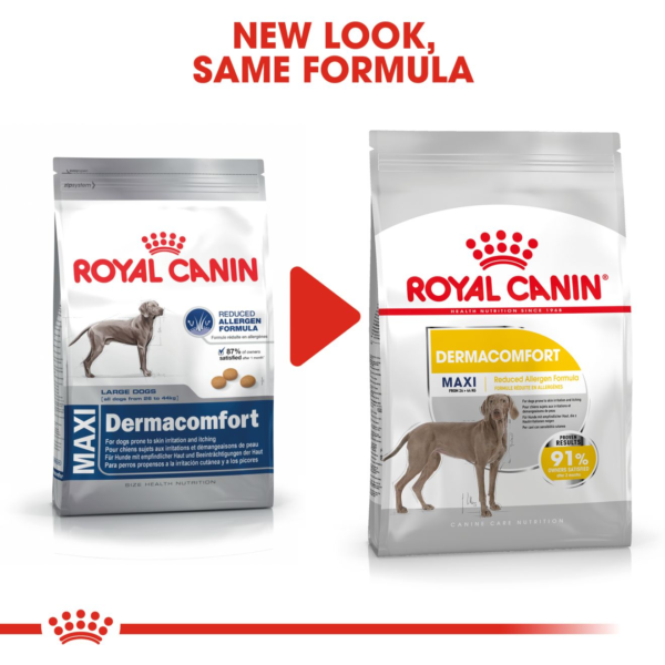 Royal Canin Maxi Dermacomfort Dog Food - 12KG - Image 2