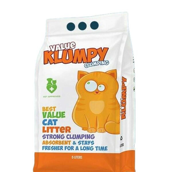 Value Klumpy Clumping Cat Litter - 5 Litre