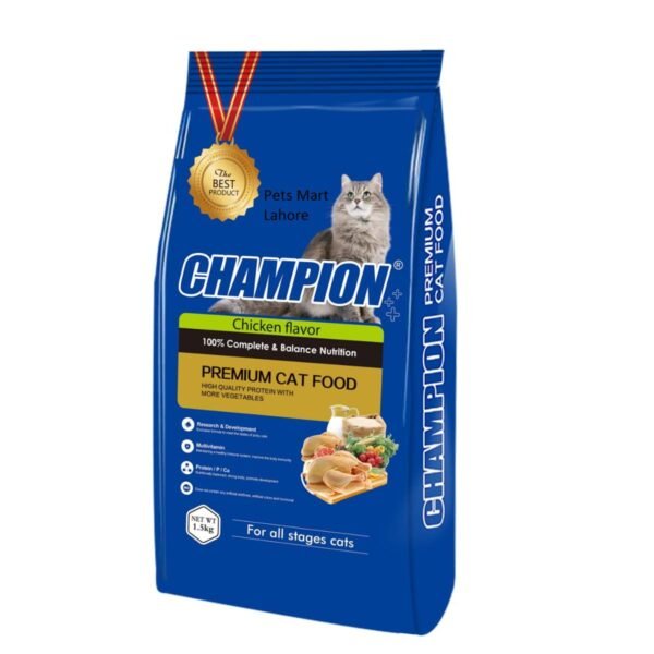 Champion Cat Food - 1.5Kg