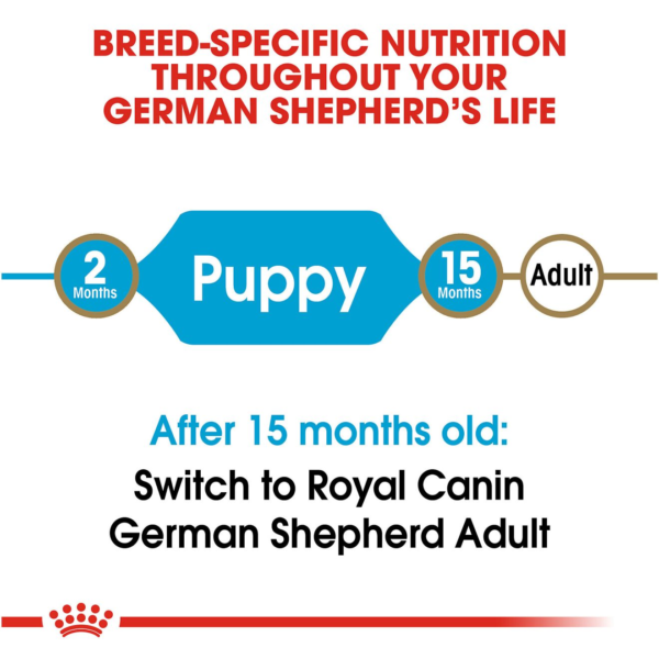 Royal Canin German Shepherd Puppy Dry Dog Food 12KG - Image 4