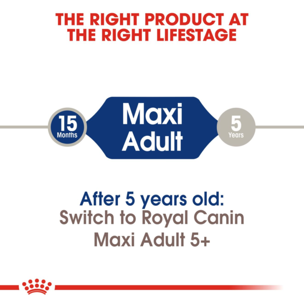 Royal Canin Maxi Adult Dog Food - 15KG - Image 5